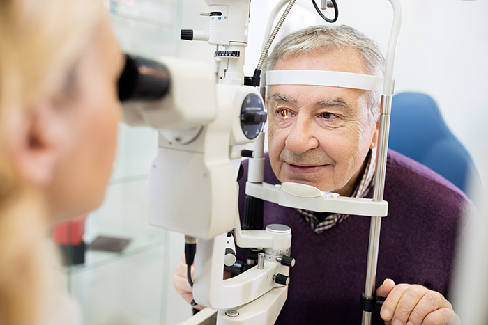 Diabetic eye exam